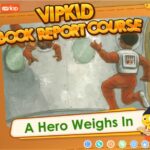 VIPKid offers a K-12 book report course where teachers guide students to explore the journey of a hero.