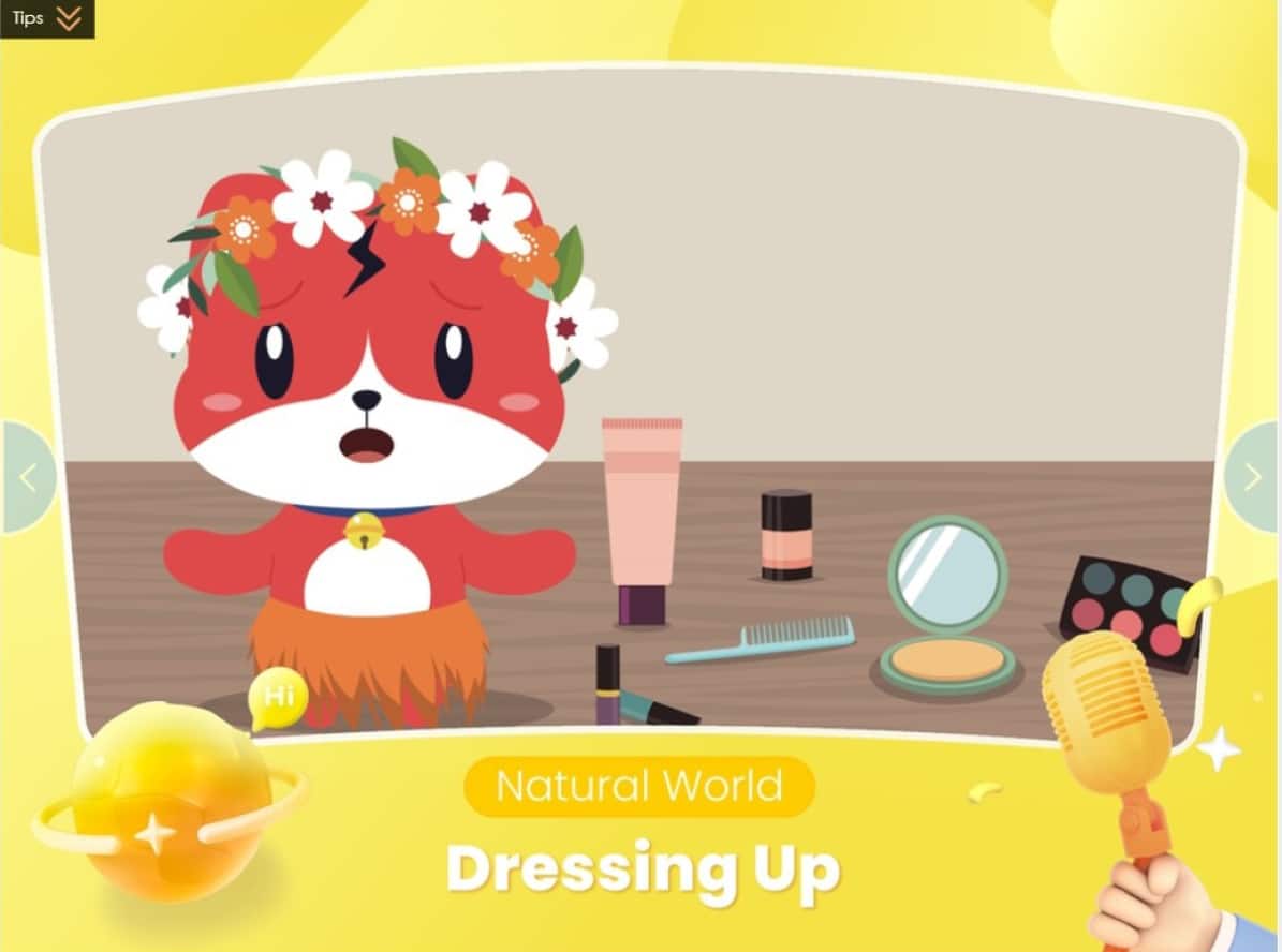 Natural world dressing up - lesson plans and teaching resources available for K-12.