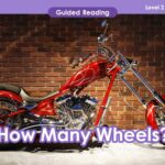 A teacher in a K-12 classroom can use this motorcycle as a teaching resource to help students understand how many wheels it has.