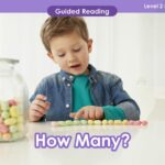 A boy is sitting at a table with candy in front of him, surrounded by teaching resources and lesson plans for K-12.