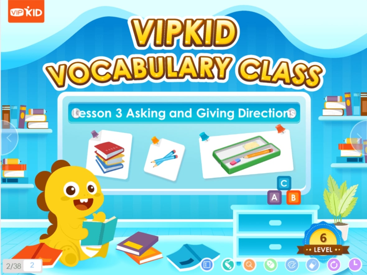 Vipkid teacher class - vocabulary teaching resources.