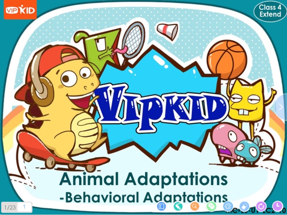 Vipkid offers lesson plans and teaching resources on animal adaptations and behavioral adaptations.