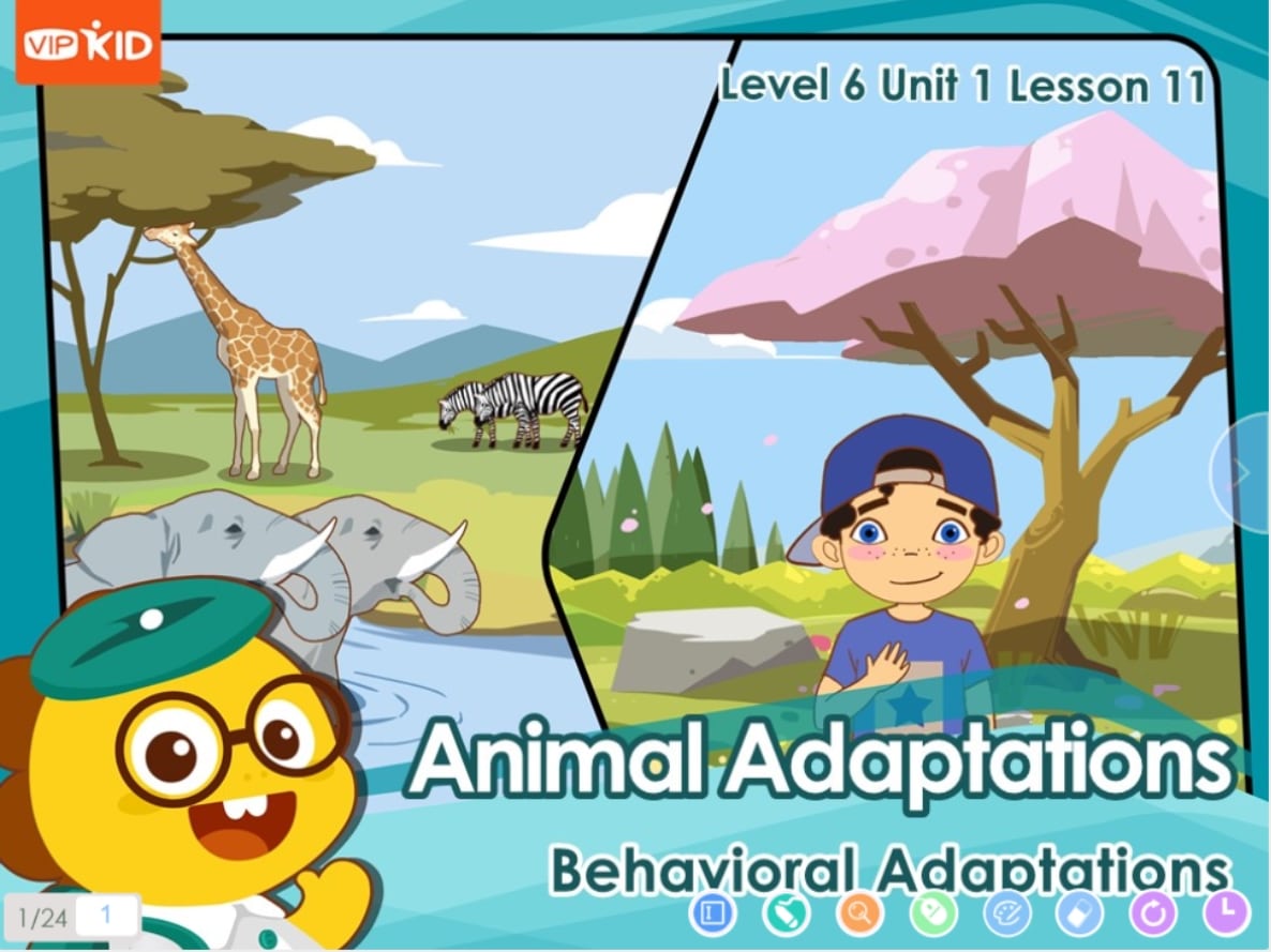 Animal adaptations are an essential element of teaching resources for any teacher at VIPKid.